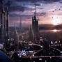 Image result for Futuristic City Skyline Night