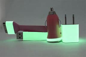 Image result for Pink Phone Charger UPSC Holographic Glow in the Dark