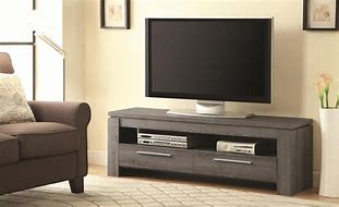 Image result for Grey or Silver TV Stand
