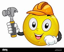 Image result for Smiley Face with Hard Hat