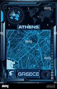 Image result for Map of Athens Greece