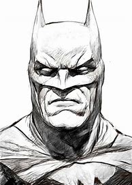 Image result for Batman Sketch Art Black and White