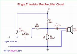 Image result for Simple Transistor Amplifier Circuit
