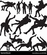 Image result for Wrestling Combat Silhouette