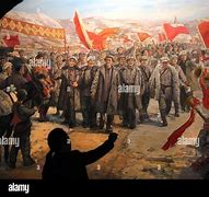 Image result for China Revolution Oil Painting