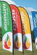 Image result for Outdoor Business Signs Flags