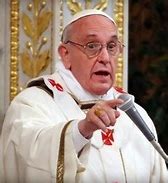 Image result for Pope Francis Pointing Finger
