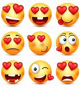 Image result for Heart Face Emoji