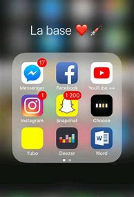 Image result for Snapchat On an iPhone Home Screen