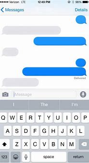 Image result for iMessage Phone Screen Blank No Text Boxes