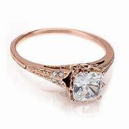 Image result for Vintage Rose Gold Engagement Rings