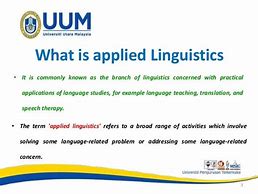 Image result for What Is Applied Linguistics