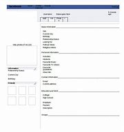 Image result for Facebook Template Word