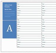 Image result for Microsoft Word German Address Book Template