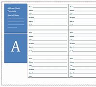 Image result for Office Address Book Template