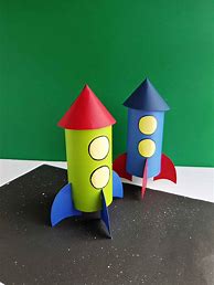 Image result for Homemade Cardboard Rocket