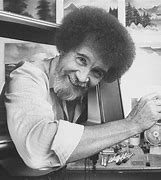 Image result for Bob Ross 80s