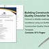 Image result for Building Warranty Items Checklist
