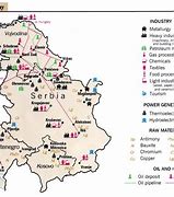 Image result for Coal in Serbia Map
