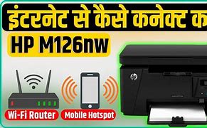 Image result for How to Connect HP LaserJet Pro MFP M126nw