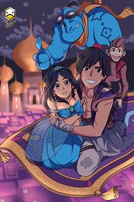 Image result for Disney Characters Anime Style