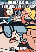 Image result for Dexter Accent Meme Template