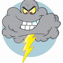 Image result for Angry Storm Cloud Cartoon