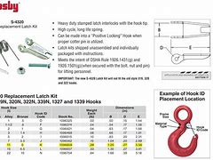 Image result for Spring Hook Latch