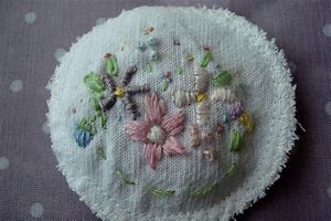 Image result for Embroidered Brooches