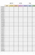 Image result for Sample Production Schedule Template
