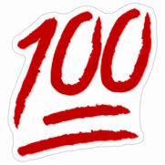 Image result for 100 Emoji Sticker