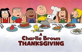 Image result for Charlie Brown Thanksgiving Cartoon