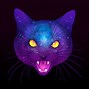 Image result for Purple Galaxy Art Cats
