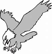 Image result for Soaring Eagle Clip Art Black and White