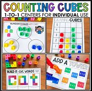 Image result for Image of 1 Counting Cubes