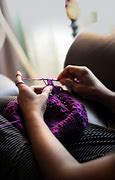 Image result for Crochet with Knitting Needle