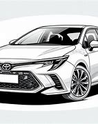 Image result for 2019 toyota corolla car coloring page