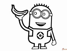 Image result for Minion Banana Drawing