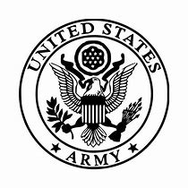 Image result for U.S. Army Logo Black