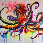 Image result for Abstract Octopus