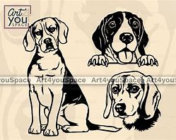 Image result for Beagle Dog SVG