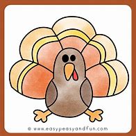 Image result for Colorful Turkey Drawing