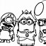 Image result for Drawing Minion Coloring Pages