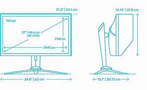 Image result for 30 Inch Monitor Dimensions
