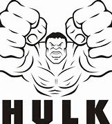 Image result for Hulk Hair Clip Art Outline
