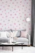 Image result for Hot Pink Abstract Peel and Stick Wallpaper