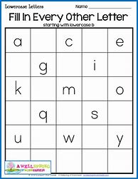 Image result for Alphabet Worksheets for Grade 2