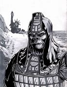 Image result for Planet of the Apes Statue of Liberty Cartoon