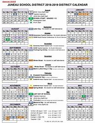 Image result for 2018 19 School Calendar Printable