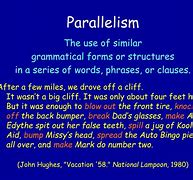 Image result for Anaphora vs Parallelism